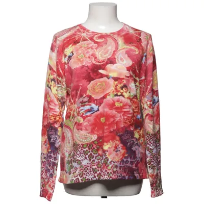 Langærmet t-shirt (Rød, Flerfarvet) fra Paramour Polyester, Viscose