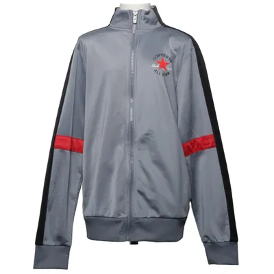 Träningsjacka (Grå, Svart, Röd) från Converse Polyester