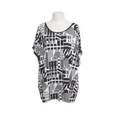 Top (Wit, Zwart) van Canda C&A Elastaan, Viscose