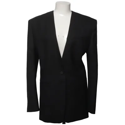 Blazer (Black) from Mugler x H&M Wool, Cupro