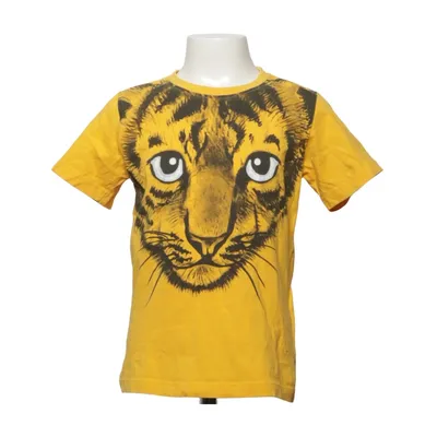 T-shirt (Gul, Svart) från Kids World Bomull