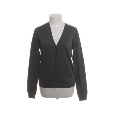 Cardigan (Grijs) van Zara Knit Katoen, Kasjmier, Zijde