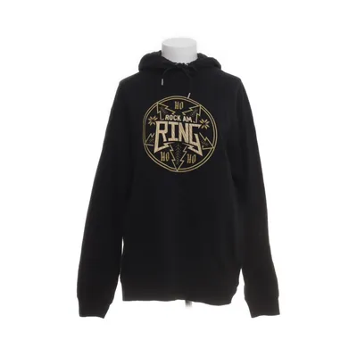 Huvtröja (Svart) från Stanley Stella Ekologisk bomull, Återvunnen polyester