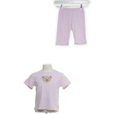 Pyjamasz (Pink, Hvid) fra Steiff Bomuld