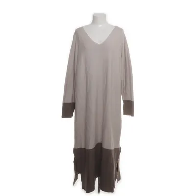 Maxi dress (Beige) from Pure by Ulla Popken Organic cotton