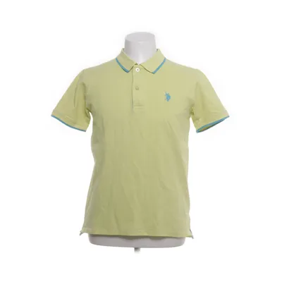 Poloshirt (Geel) van U.S. Polo Assn. Katoen, Elastaan