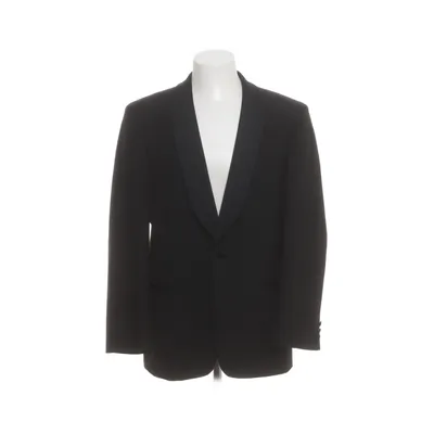 Smokingblazer (Sort) fra Turo Polyester, Uld, Viscose