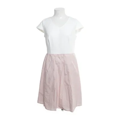 Dress (White, Pink) from Young Couture by Barbara Schwarzer Polyester, Acetate