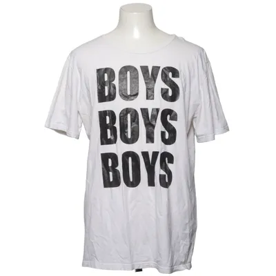 T-shirt (Vit, Svart) från Boys Bomull
