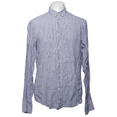 Shirt (Blue, White) from Bruun & Stengade Linen