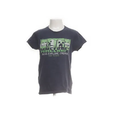 T-shirt (Blauw, Meerkleurig) van Minecraft Katoen