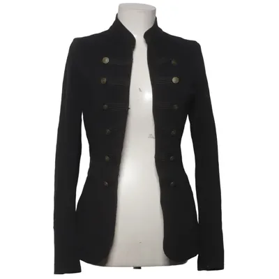 Blazer (Zwart) van Chica London Katoen, Elastaan