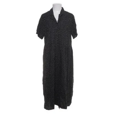 Skjortekjole (Sort, Hvid) fra Monki Viscose