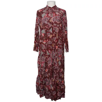Maxikjole (Rød, Flerfarvet) fra Last Queen Metallfiber, Viscose