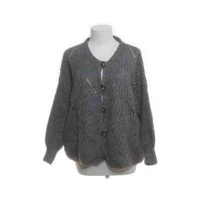 Cardigan (Gray) from Alexandre Laurent Acrylic, Mohair, Polyamide