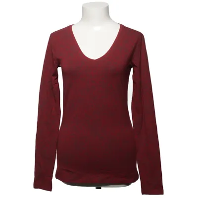 Långärmad t-shirt (Röd) från The Basics C&A Bomull, Elastan