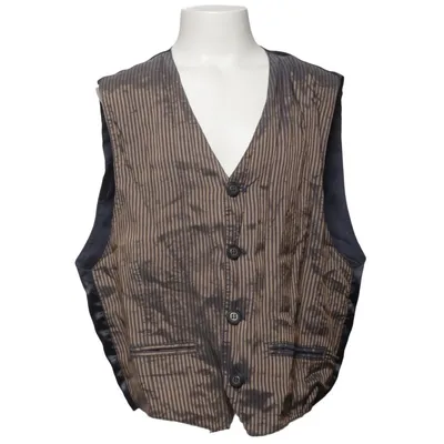 Suit vest (Blue, Beige) from Overdress Acetate, Viscose