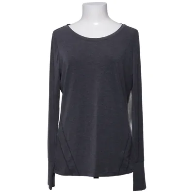 Langærmet t-shirt (Grå) fra Gap Fit Elastan, Lyocell, Polyester