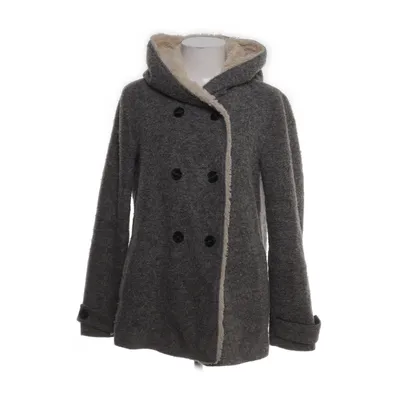 Winterjas (Grijs, Beige) van Zara Trafaluc Outerwear Collection Wol, Polyester, Acryl