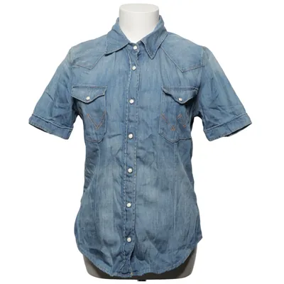 Denim shirt (Blue) from Wrangler Cotton