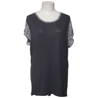 Top (Zwart, Beige) van Isabella Elastaan, Viscose