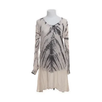 Dress (Beige, Black) from Fira Viscose