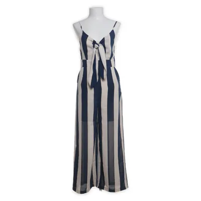 Jumpsuit (White, Blue) from Elli White Polyester