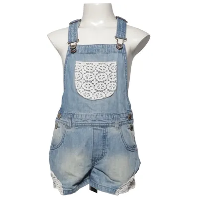 Korte tuinbroek (Blauw, Wit) van Dopo Dopo Girls Katoen
