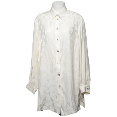 Bluse (Beige) fra Ulla Popken Silke