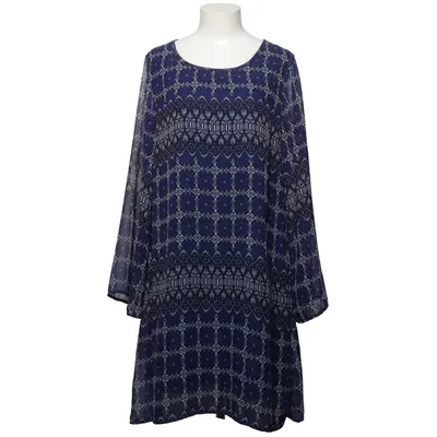 Blouse (Blue, White, Multicolored) from Viveca N Polyester