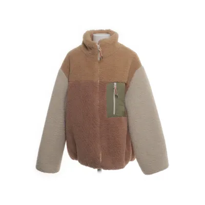 Fleecejakke (Brun, Flerfarvet) fra Zara Polyester