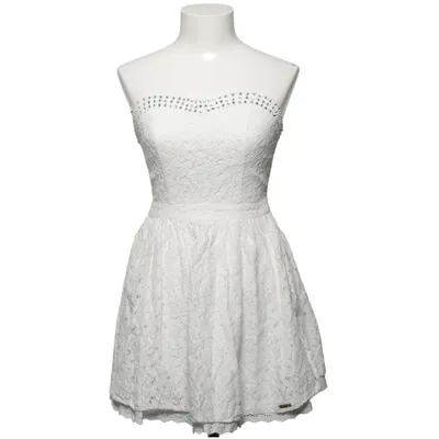 Robe de cocktail (Blanc) de Superdry Coton, Polyamide, Viscose
