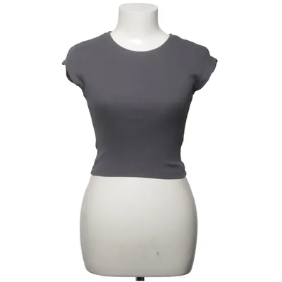 T-shirt (Grå) från Stradivarius Bomull, Elastan