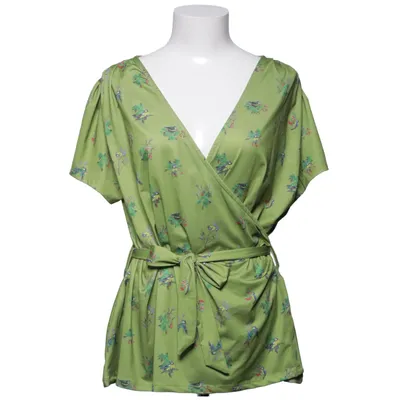 Omlottopp (Grön, Flerfärgad) från Lindy Bop Elastan, Polyester