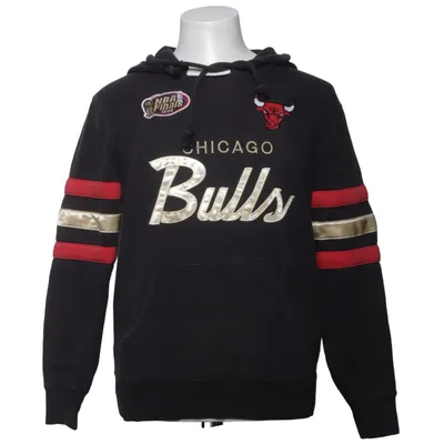 Huvtröja (Svart, Flerfärgad) från Mitchell & Ness Bomull, Elastan, Polyester