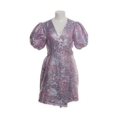 Slå-om-kjole (Blå, Lilla, Rosaguld) fra Noella Polyester