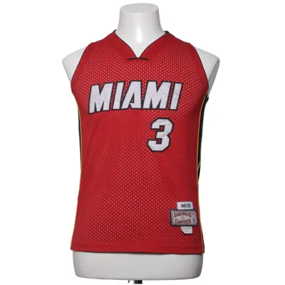Basketbalshirt (Dwyane Wade Miami Heat Hardwood Classics) van Hardwood Classics x Mitchell & Ness Katoen