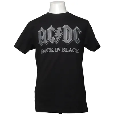 T-shirt (Back In Black) från ACDC Bomull