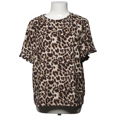 Top (Beige, Sort) fra By Jolima Bomuld, Polyester