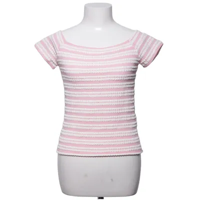 Topp (Rosa, Vit) från Nelly Bomull, Elastan, Polyester