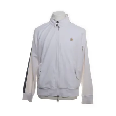 Träningsjacka (Vit, Blå) från Baracuta Bomull, Polyester