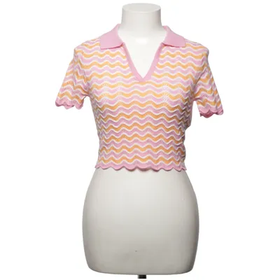 Topp (Rosa, Orange, Vit) från FB Sister Knitwear Akryl