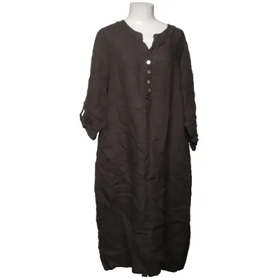 Shirt dress (Brown) from Befree Linen