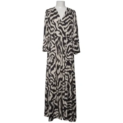 Maxi dress (Black, Beige) from Ellos Elastane, Polyester