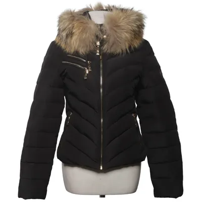 Donsjack (Zwart) van Hollies Stockholm Dons, Veer, Bont, Polyester