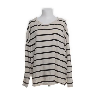 Långärmad t-shirt (Beige, Svart) från Monki Bomull