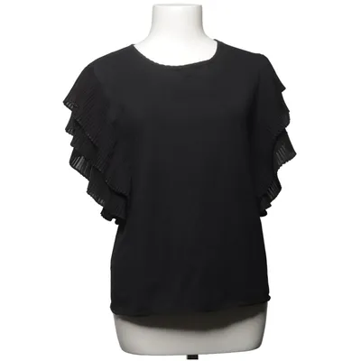 Top (Sort) fra By Jolima Bomuld, Elastan, Polyester