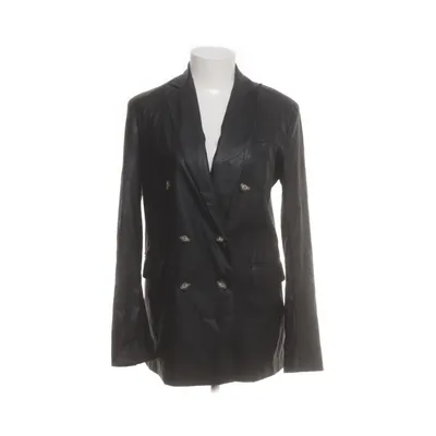 Blazer (Zwart) van Jane Lushka Polyester, Polyurethaan