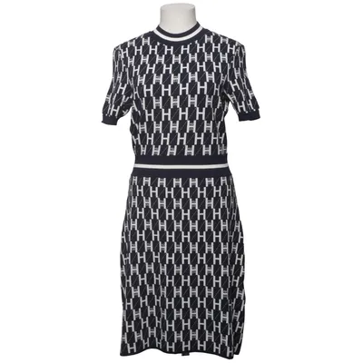 Dress (Blue, White) from Hugo Boss Polyester, Viscose