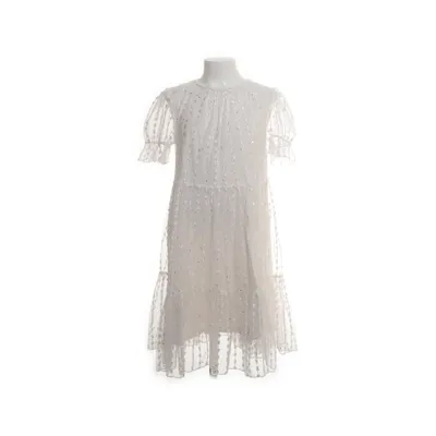 Cocktail dress (White, Silver) from Next Cotton, Polyester
